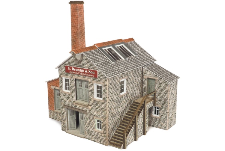 Metcalfe PN186 Ramshackle Workshop N Scale Card Kit