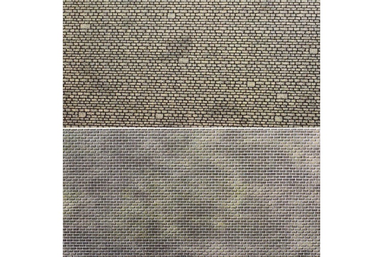 Metcalfe PN115 (PN902) Mixed Stonework Sheets