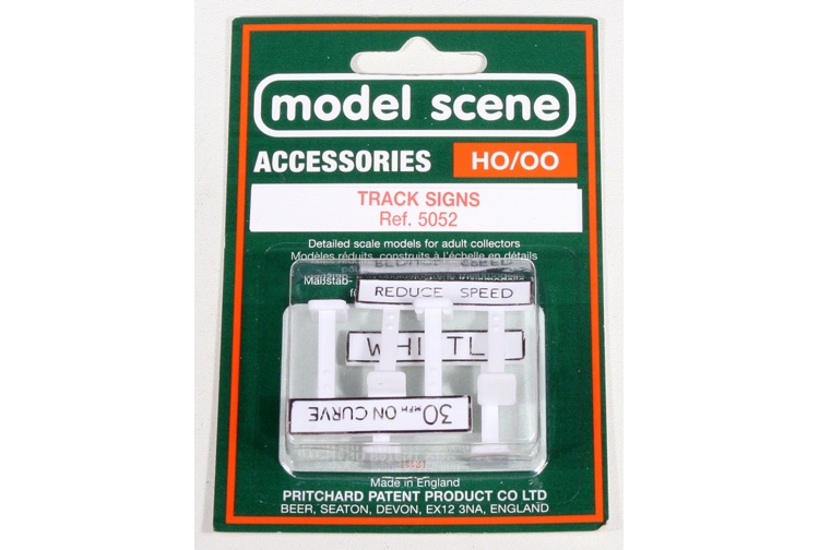 Modelscene 5052 Track Signs Package