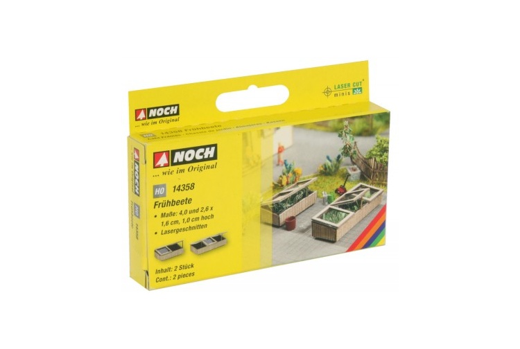 Noch 14358 Cold Frames Laser Cut Minis Kit Package