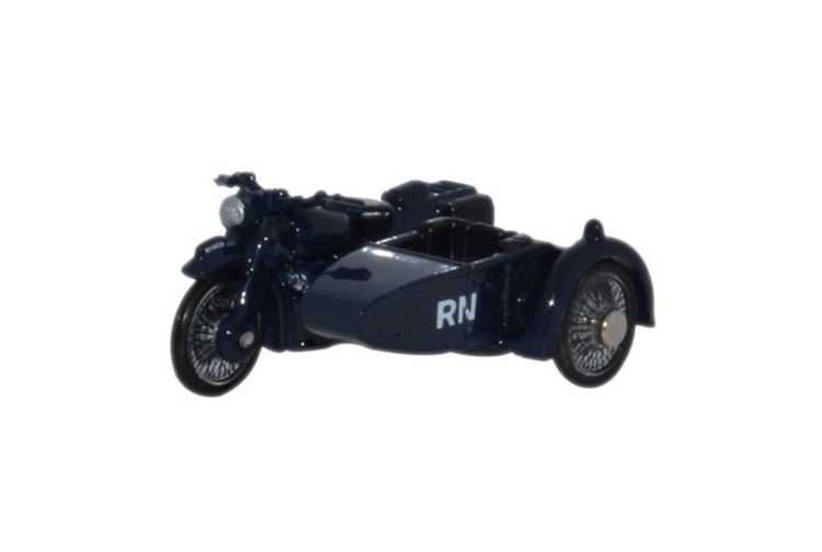 oxford-diecast-76bsa007-motorbike-and-sidecar-royal-navy