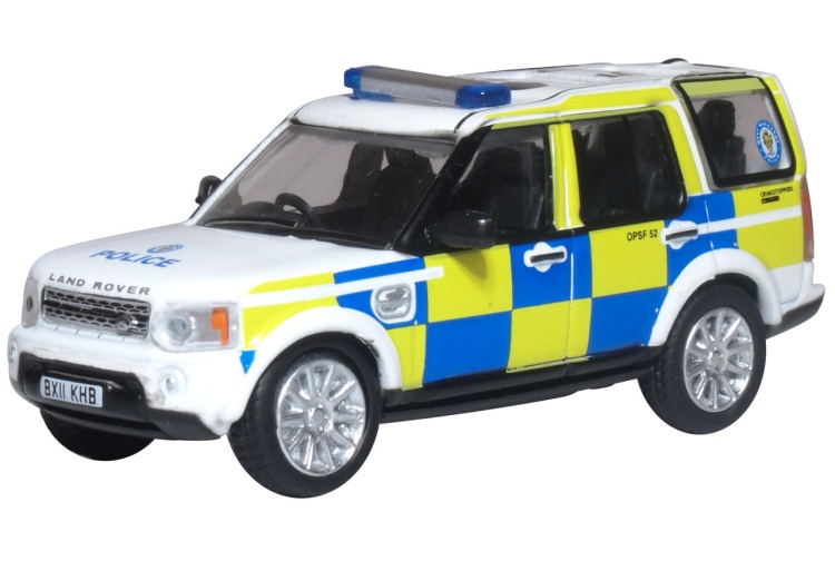 Oxford Diecast 76DIS006 West Midlands Police Land Rover Discovery 1:76 Scale Diecast Model