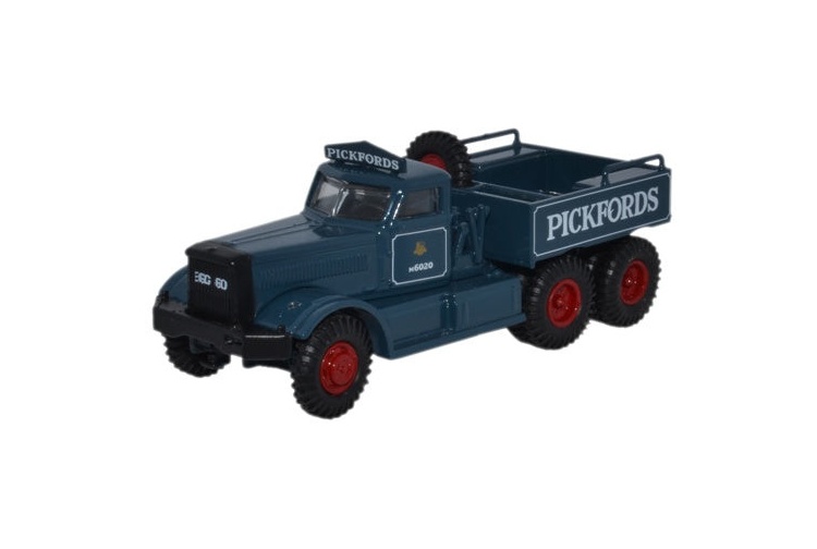 Oxford Diecast 76DT004 Diamond T Ballast Tractor Pickfords Livery 1:76 Scale Diecast Model