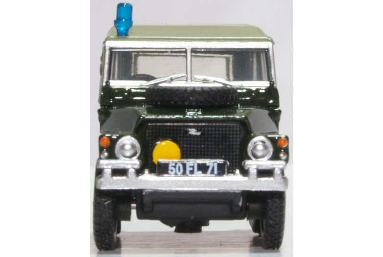 Oxford Diecast 76LRL009 Royal Navy Land Rover Lightweight Front