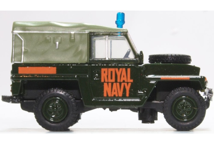 Oxford Diecast 76LRL009 Royal Navy Land Rover Lightweight Offside