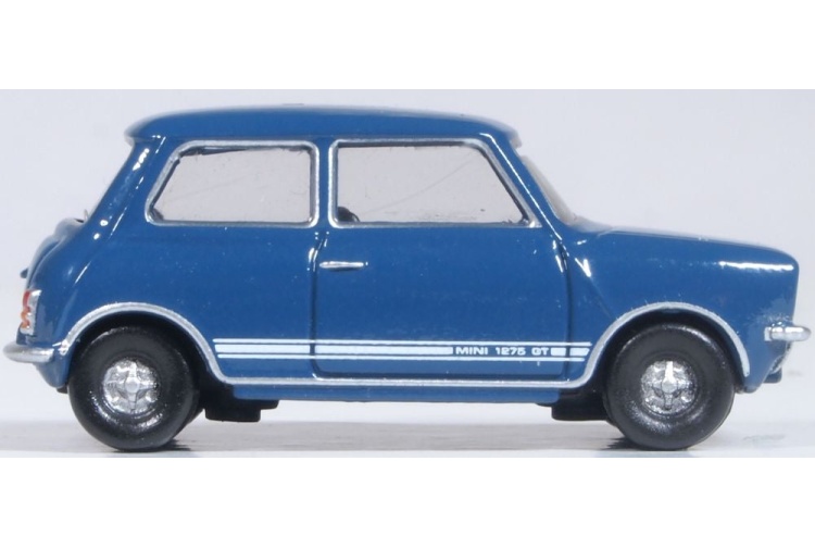 Oxford Diecast 76MINGT006 Mini 1275GT Teal Blue Right Side