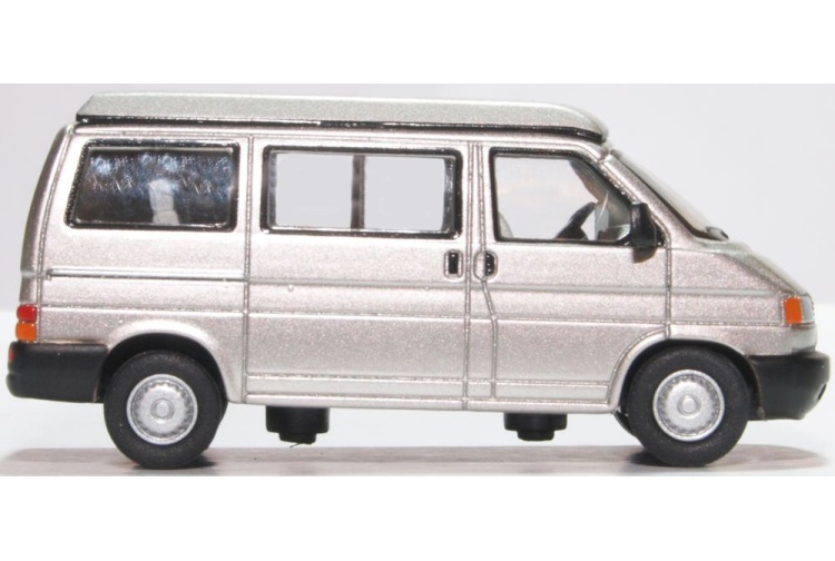 Oxford Diecast 76T4005 VW T4 Westfalia Camper Silver Grey Offside
