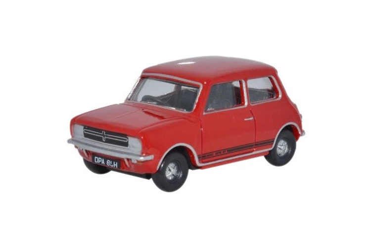 Oxford Diecast 76MINGT003 Mini 1275GT Flame Red