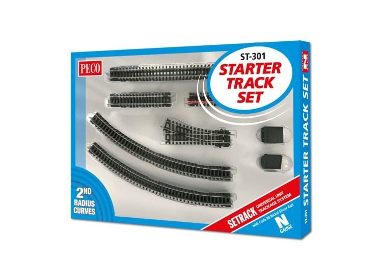 Peco ST-301 N Gauge Starter Track Set 2nd Radius
