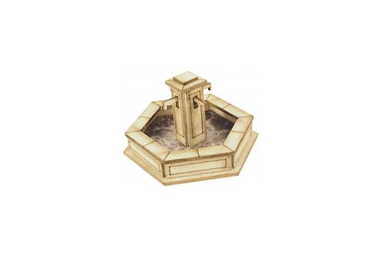 Metcalfe PO522 Stone Fountain OO Gauge Card Kit