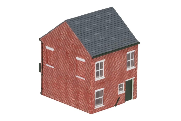 Hornby Skaledale R9847 The Greengrocers Shop Back Side