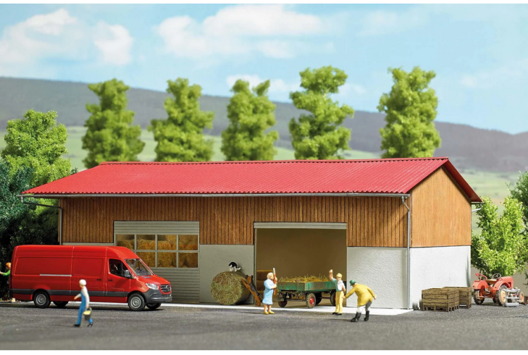Busch 1901 Shed for crop storage & machinery