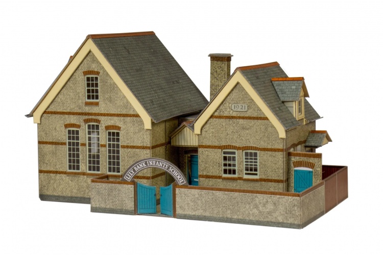 SuperQuick SQB31 The Village School OO Gauge Card Kit