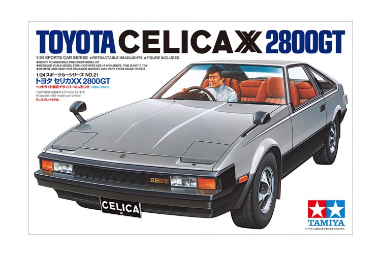 Tamiya 24021 Toyota Celica XX 2800GT Package