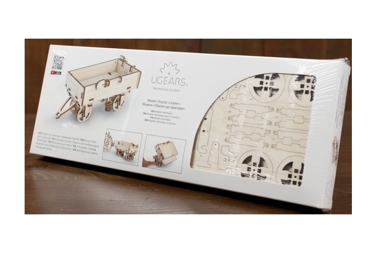 Ugears UG70006 Model Tractor's Trailer Package