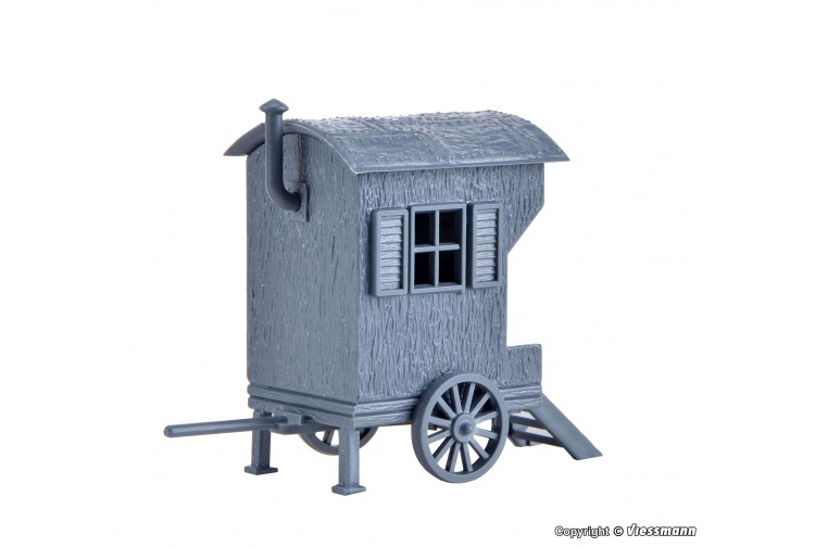 Vollmer 43742 Shepherds Carriage And Flock Of Sheep Carriage