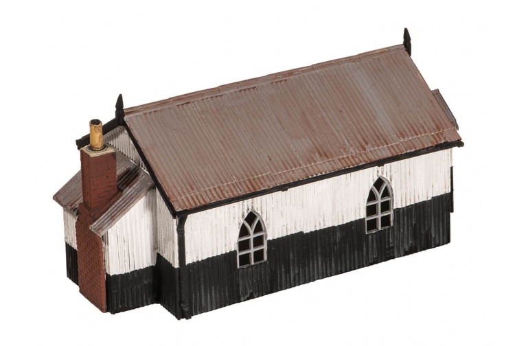 Wills Kits SS70 Corrugated Iron Chapel OO Gauge Plastic Kit