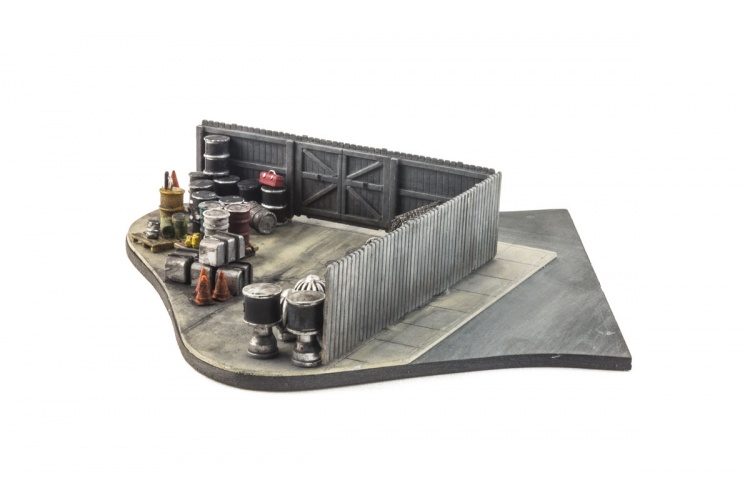 Woodland Scenics A2985 HO Gauge Privacy Fence Example Layout 2