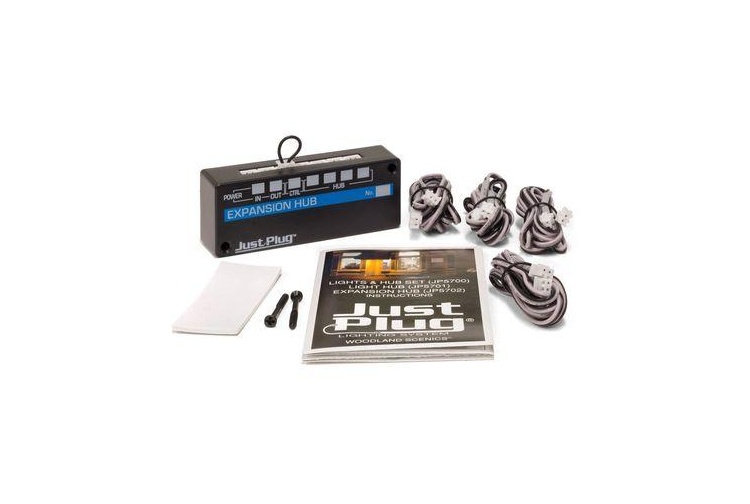 Woodland Scenics JP5702 Expansion Hub Contents