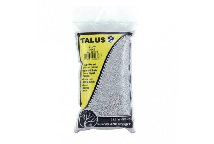 Woodland Scenics C1278 Fine Grey Talus