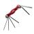 Expo Tools 72033 7 Piece Folding Hex Key Set