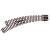 Peco ST-45 Setrack N Gauge Left Hand Curved Turnout