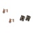 Legacy Models LML-SWBN Skyline 4mm Scale Swan-Neck Wall Lamps - Brown Pack of 2 dcc-concepts-lml-swbn-4mm-scale-swan-neck-wall-lamps-bown-2-pack