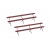 Hornby R8674 OO Scale Benches (Pack of 2)