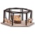 Noch 14369 Barbecue Place With Swings Noch 14369 Barbecue Place With Swings OO / HO Scale Card Kit