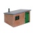 Peco LK-705 Brick Built Lineside Hut O Gauge Plastic Kit